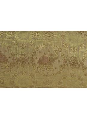 Lal Haveli Elephant Silk Bolster Cushion Cover 30 X 15 inches 3