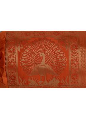Rajasthani Handmade Silk Bolster Cushion Covers 30 X 15 Inches 3