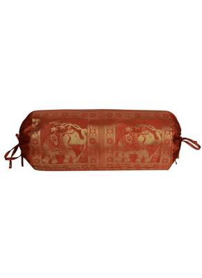 Silk Bolster Cushions Cover 30 X 15 Inches 1