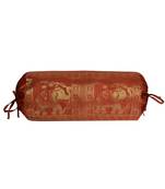 Silk Bolster Cushions Cover 30 X 15 Inches