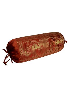 Silk Bolster Cushions Cover 30 X 15 Inches 2