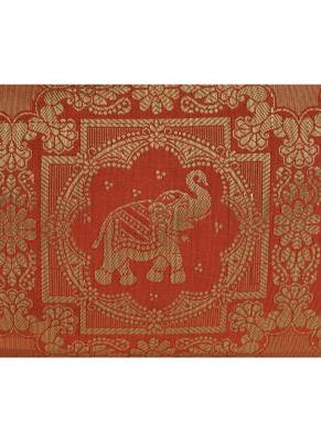 Lal Haveli Decorative Bolster Cover for Housewarming Gift 30 X 15 inches 2