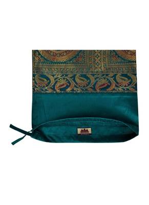Lal Haveli Home Decorative Handmade Silk Bolster Pillow Cushion Cover 30 x 15 Inch 4
