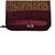 Lal Haveli Traditional Decorative Peacock Design Bolster Cover Maroon Color 30 x 15 Inch Weeding Centerpiece
