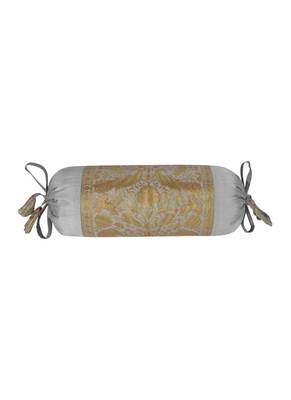Lal Haveli Silk Bolster Pillow Covers Cases for Couch Bed Sofa 18 x 8 inch Set of 2 3