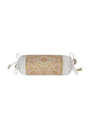 Lal Haveli Diwan Bed Decorative Silk Bolster Pillow Cushion Covers Set of 2 Pcs 18 x 8 inch 3