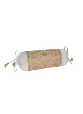 Lal Haveli Diwan Bed Decorative Silk Bolster Pillow Cushion Covers Set of 2 Pcs 18 x 8 inch 4