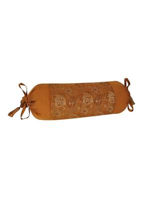 Lal Haveli Designer Silk Bolster Pillow Cushion Cover 18 x 8 inch Set of 2 4