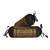 Lalhaveli Silk Fabric Decorative Bolster Cushion Covers (Black, 18x18-inch) - Set of 2