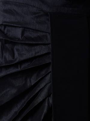 Gold Plain Silk Blend Dhoti Kurta 5