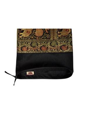 Lal Haveli Handmade Decorative Silk Round Cushion Covers 30 x 15 inch 4