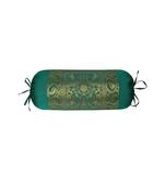 Lal Haveli Silk Bolster Pillow Covers Cases for Couch Bed Sofa 30 X 15 inch