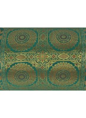 Lal Haveli Handmade Designer Silk Bolster Pillow Cover for Diwan/Bed/Sofa 30 x 15 inch 3