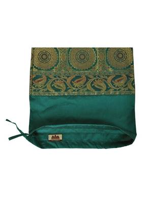Lal Haveli Handmade Designer Silk Bolster Pillow Cover for Diwan/Bed/Sofa 30 x 15 inch 4