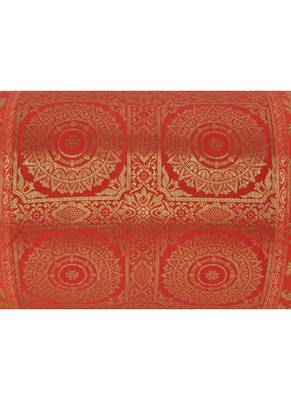Lal Haveli Decorative Silk Fabric Round Bolster Cushion Covers 30 x 15 inch 3