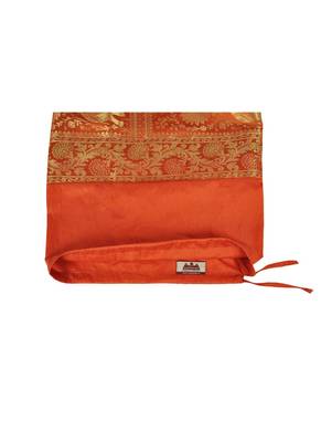 Lal Haveli Rajasthani Designer Silk Bolster Pillow Covers Cases for Couch Bed Sofa 30 X 15 inch 4