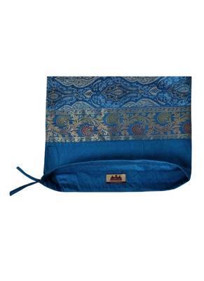 Lal Haveli Round Shape Silk Bolster Cushion Cover Living Room Decor 30 x 15 inch 4