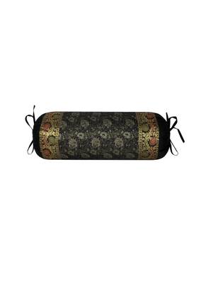 Lal Haveli Decorative Round Bolster Pillow Cover 30 x 15 inch 1