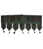 Patchwork Window Valance Home Decor Door Hanging Cotton Toran 38 By 14 Inches