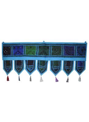Lal Haveli Decorative Embroidered Door Hanging 38 X 16 inches 1