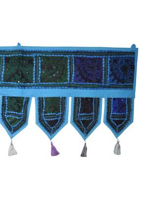 Lal Haveli Decorative Embroidered Door Hanging 38 X 16 inches 3