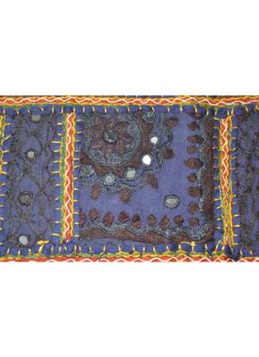 Decorative Cotton Mirror Work Embroidered Door Hanging Toran 42 By 16 Inches 3
