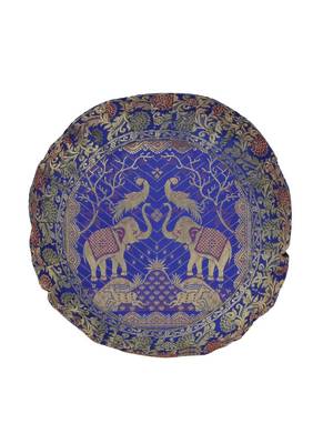 Lal Haveli Round Cushion Covers 16x16 inches 1