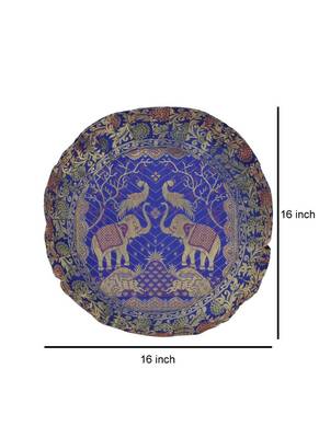 Lal Haveli Round Cushion Covers 16x16 inches 4