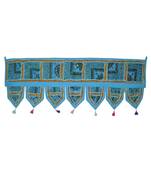 Home Decorative Traditional Design Patchwork Embroidered Door Hanging 107 x 4...