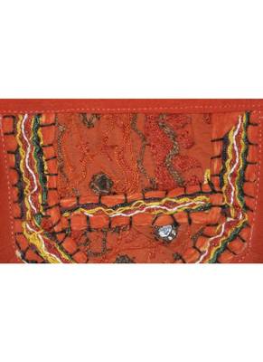 Lal Haveli Elegant Handmade Traditional Design Embroidery Patchwork Design Cotton Tapest. 3