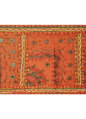 Traditional Design Embroidered Decorative Cotton Tapestries 107 x 40 Cm 2