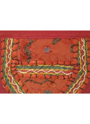 Traditional Design Embroidered Decorative Cotton Tapestries 107 x 40 Cm 3