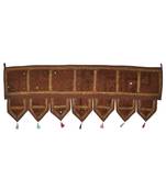 Handmade Embroidery Work Design Indian Door Hanging Decoration 107 x 40 Cm