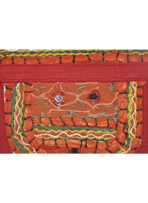 Traditional Embroidered Patchwork Design Cotton Door Valance 107 x 40 Cm 3