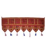 Lalhaveli Handmade Embroidered Work Cotton Door Tapestries 107 x 40 Cm