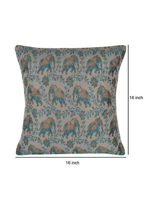 Lal Haveli Single Cushion Cover 16x16 inch 4