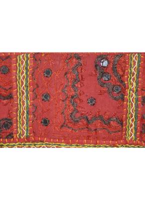 Lalhaveli Handmade Embroidered Work Cotton Door Tapestries 107 x 40 Cm 2