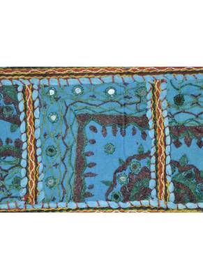 Lal Haveli Jaipuri Home Decorative Patchwork Design Door Valance 107 x 40 cm 2