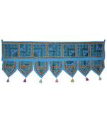 Rajasthani Embroidered Work Design Cotton Door Hanging Tapestries 107 x 40 Cm