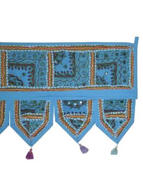 Jaipuri Handmade Traditional Design Embroidered Tapestries 107 x 40 Cm 4