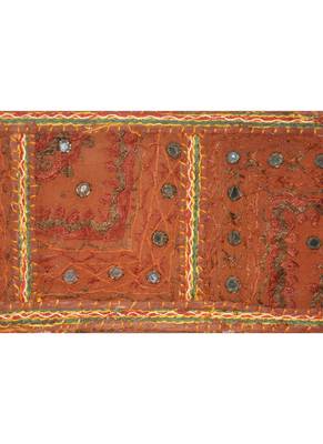 Lalhaveli Decorative Embroidered Work Design Mirror Tapestries 107 x 40 Cm 2