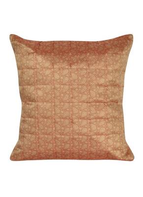 Lal Haveli Handmade Designer Silk Cushion Cover 16 X 16 inches 1