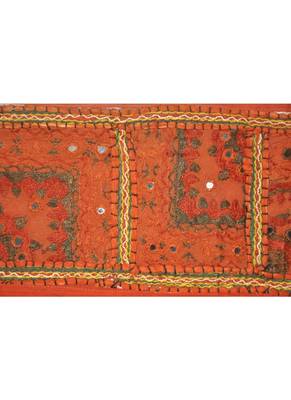 Traditional Design Embroidered & Mirror Decoraitve Patchwork Door Toran 107 x... 2