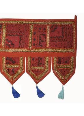 Lalhaveli Handmade Patchwork Embroidered Tapestries 107 x 40 Cm 4