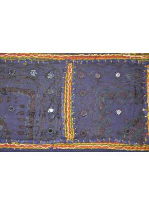 Designer Embroidery Work Patchwork Cotton Tapestries 107 x 40 Cm 2