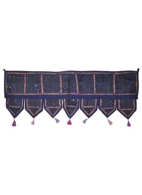 Ethnic Handmade Embroidery Design Cotton Toran Door Hanging 107 x 40 Cm 1