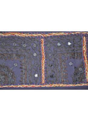 Ethnic Handmade Embroidery Design Cotton Toran Door Hanging 107 x 40 Cm 2