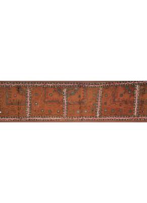 Lalhaveli Handmade Patchwork Mirror Work Cotton Door Hanging 42 By 16 Inches ... 2