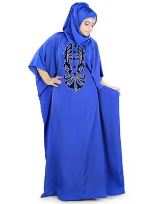 MyBatua Fadila Blue Kaftan 1