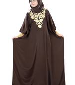 MyBatua Naeema Brown Kaftan
